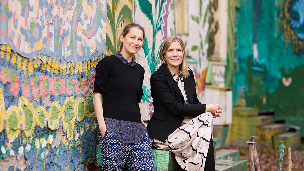 Iida Kalakoski ja Riina Sirén